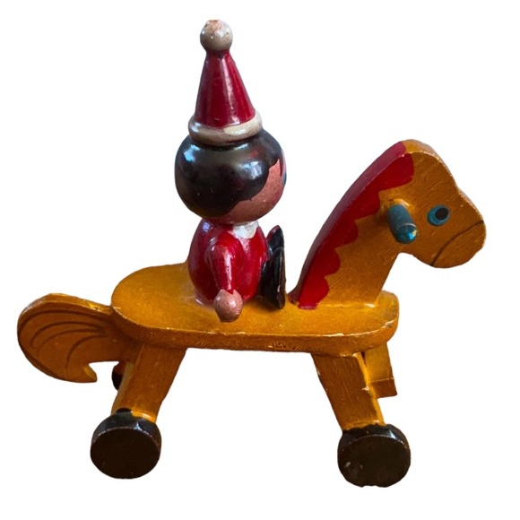 VINTAGE🎄Wooden Toys Christmas Ornament - Picture 3 of 5